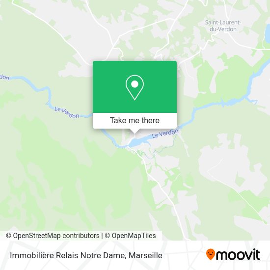 Immobilière Relais Notre Dame map