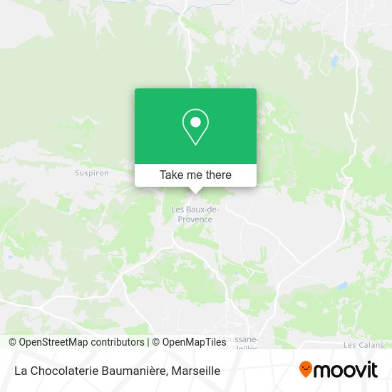 La Chocolaterie Baumanière map
