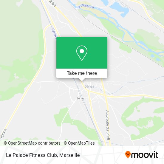 Le Palace Fitness Club map