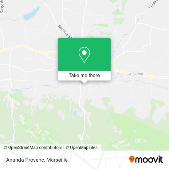 Ananda Provenc map