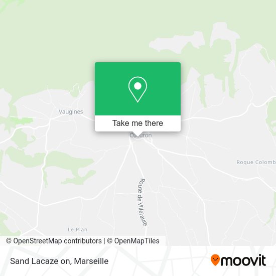 Sand Lacaze on map