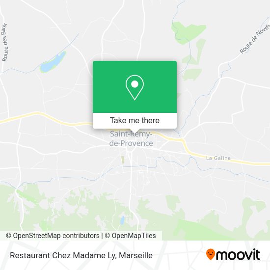 Restaurant Chez Madame Ly map