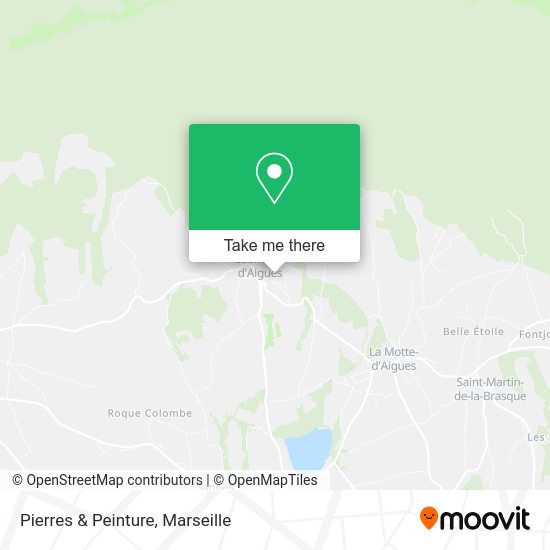 Pierres & Peinture map