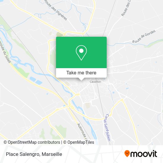 Place Salengro map