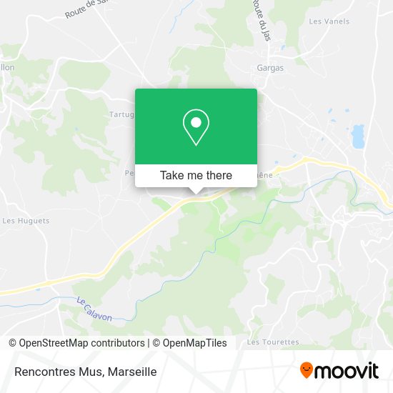 Rencontres Mus map