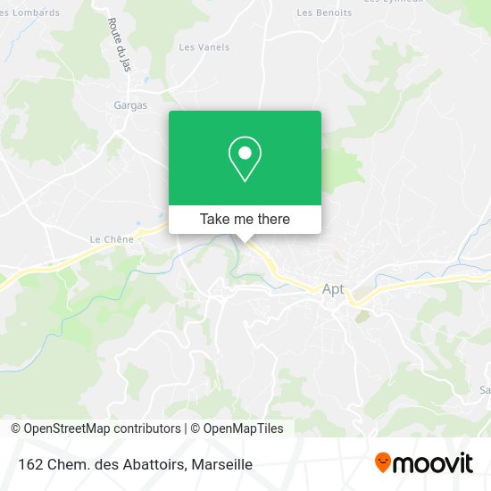 162 Chem. des Abattoirs map