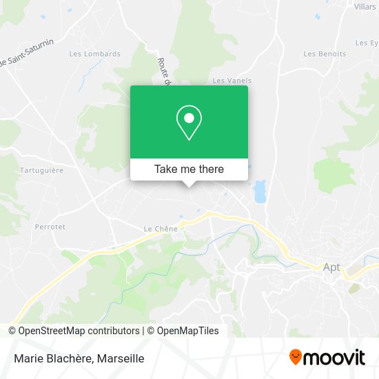 Marie Blachère map