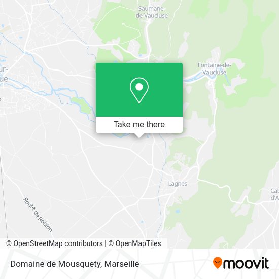 Domaine de Mousquety map