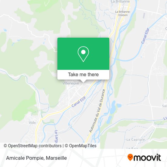 Amicale Pompie map