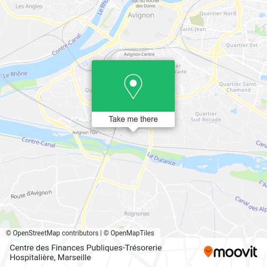 Centre des Finances Publiques-Trésorerie Hospitalière map