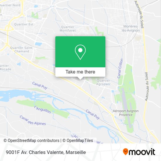 9001F Av. Charles Valente map