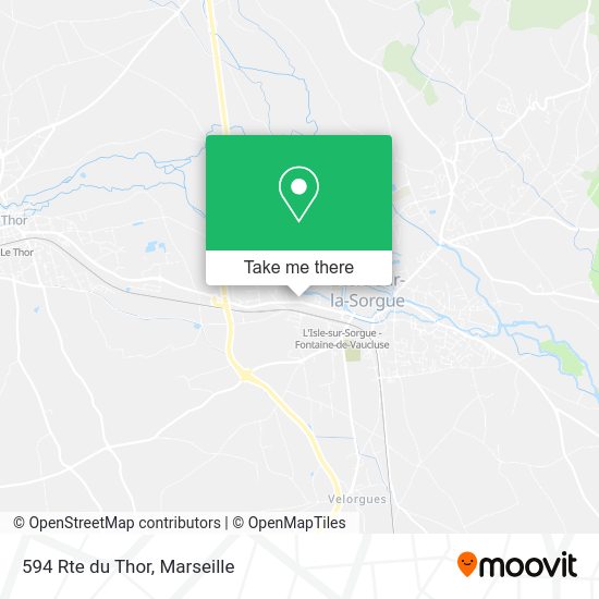 594 Rte du Thor map