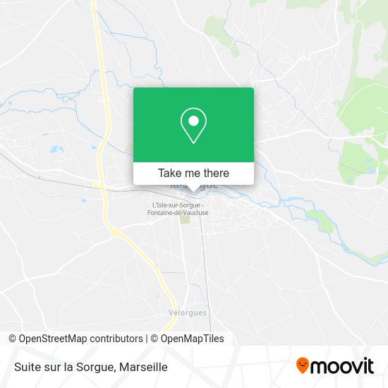 Suite sur la Sorgue map