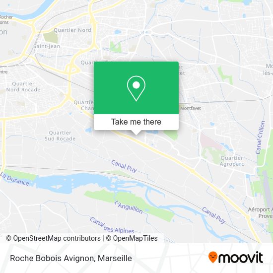 Roche Bobois Avignon map