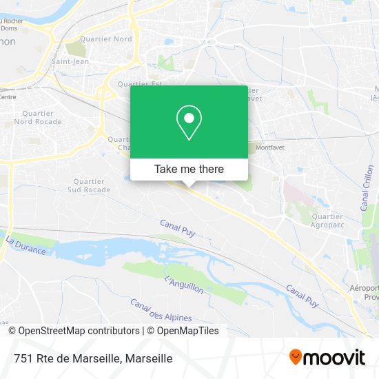 751 Rte de Marseille map