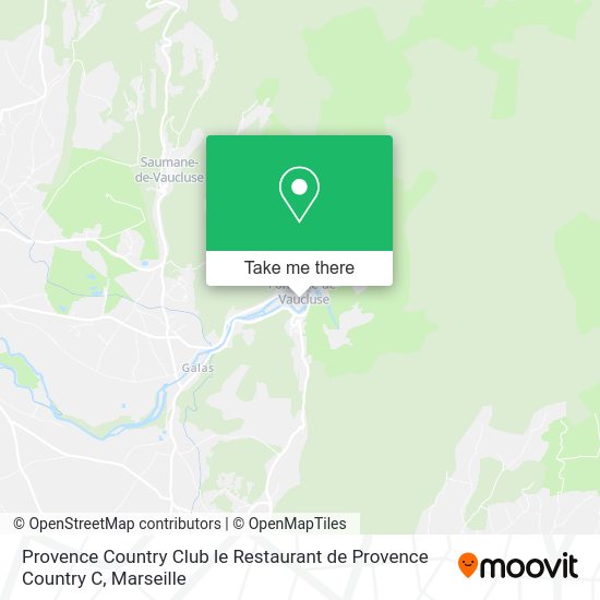 Provence Country Club le Restaurant de Provence Country C map