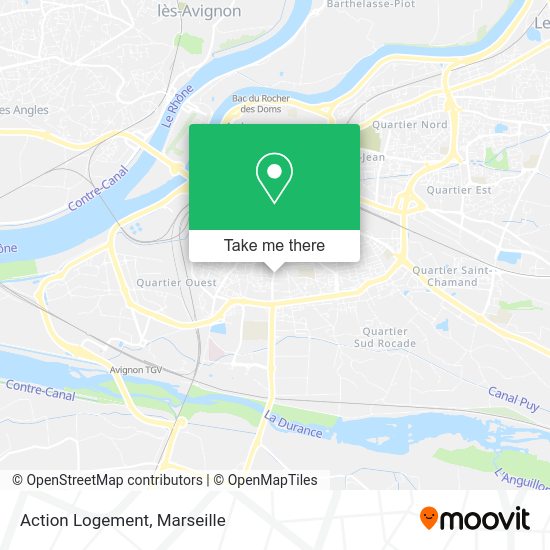 Action Logement map