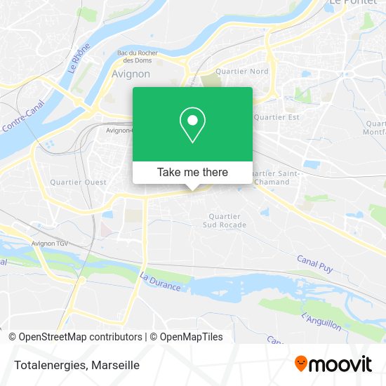 Totalenergies map