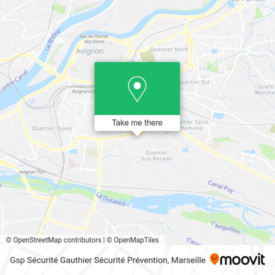 Gsp Sécurité Gauthier Sécurité Prévention map