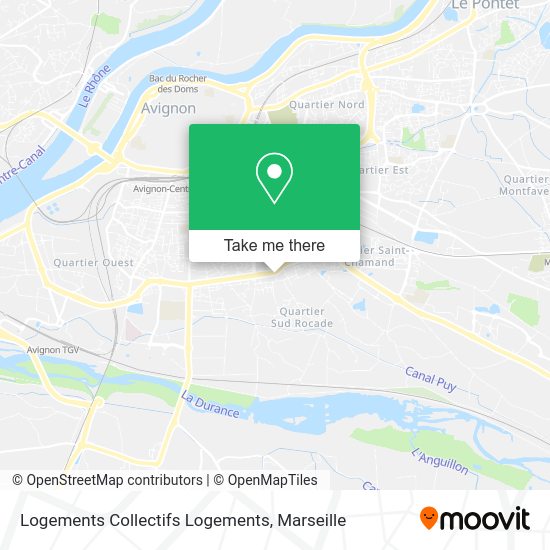 Logements Collectifs Logements map