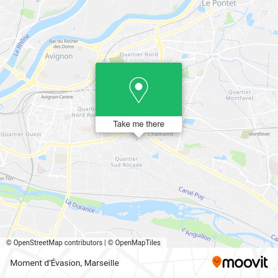 Moment d'Évasion map
