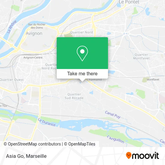 Asia Go map