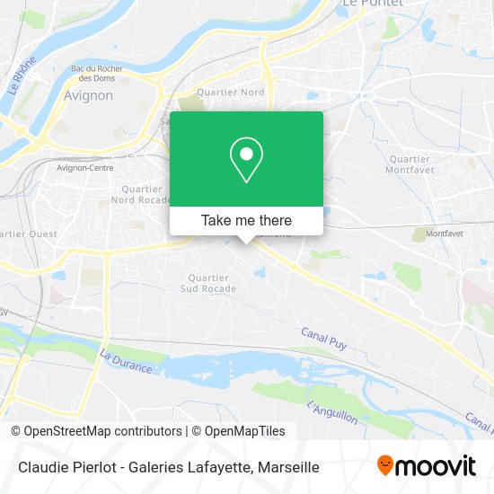 Claudie Pierlot - Galeries Lafayette map