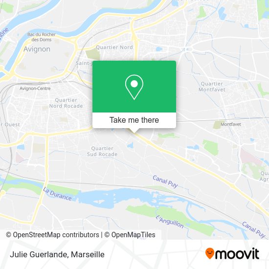 Julie Guerlande map