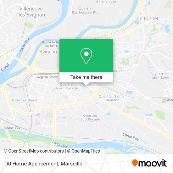 At'Home Agencement map