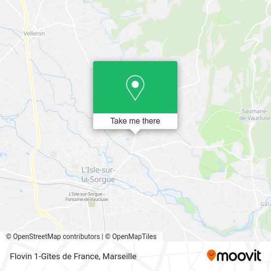 Flovin 1-Gîtes de France map