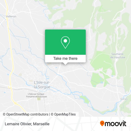 Lemaire Olivier map