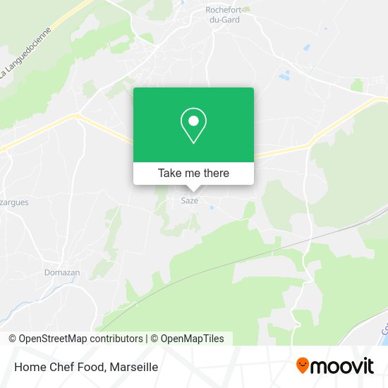 Home Chef Food map