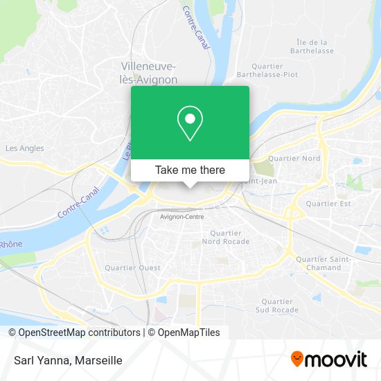 Sarl Yanna map