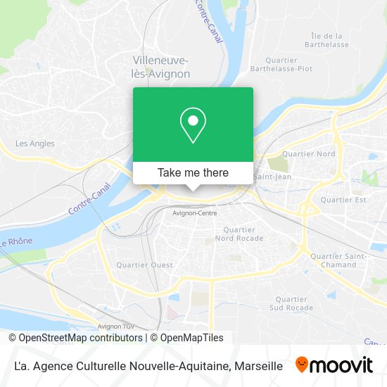 L'a. Agence Culturelle Nouvelle-Aquitaine map