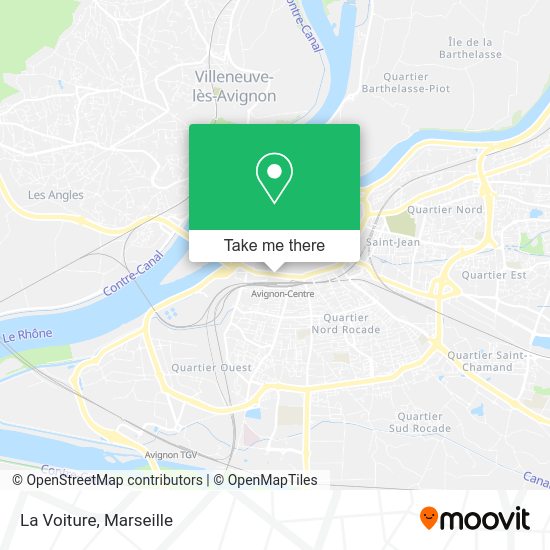 La Voiture map