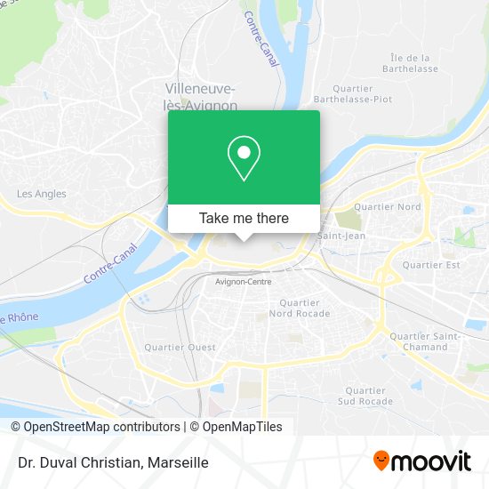 Dr. Duval Christian map