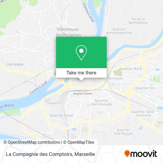 La Compagnie des Comptoirs map