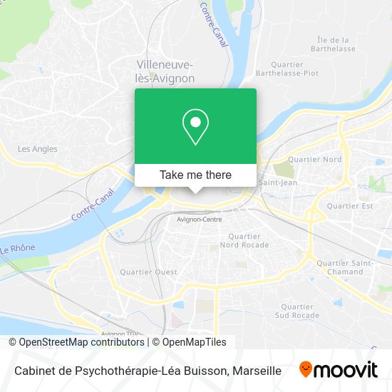 Cabinet de Psychothérapie-Léa Buisson map