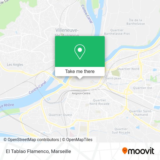 El Tablao Flamenco map