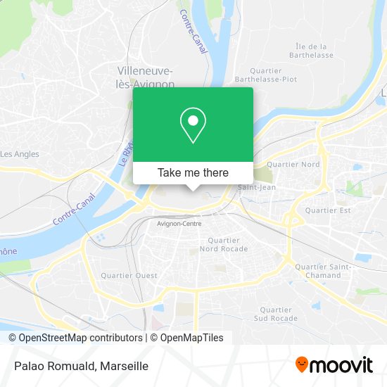 Palao Romuald map