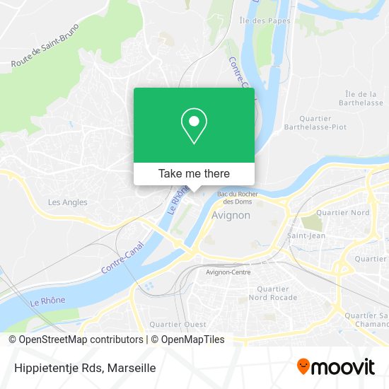 Hippietentje Rds map