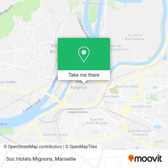 Soc Hotels Mignons map