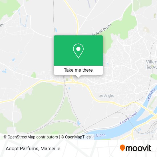 Adopt Parfums map