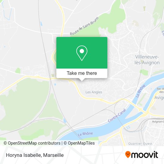 Horyna Isabelle map
