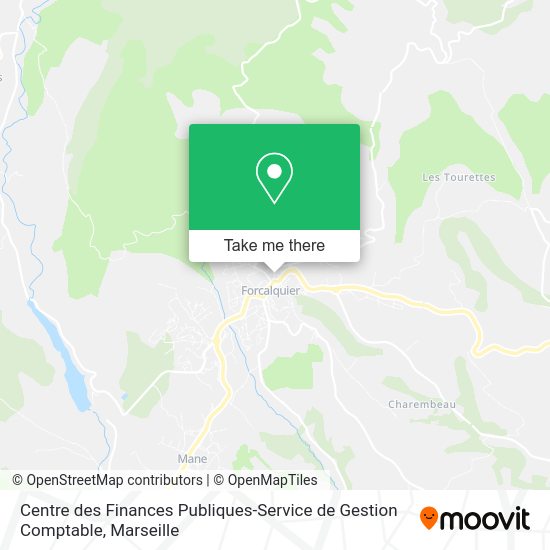 Centre des Finances Publiques-Service de Gestion Comptable map