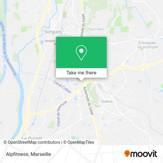 Alpfitness map