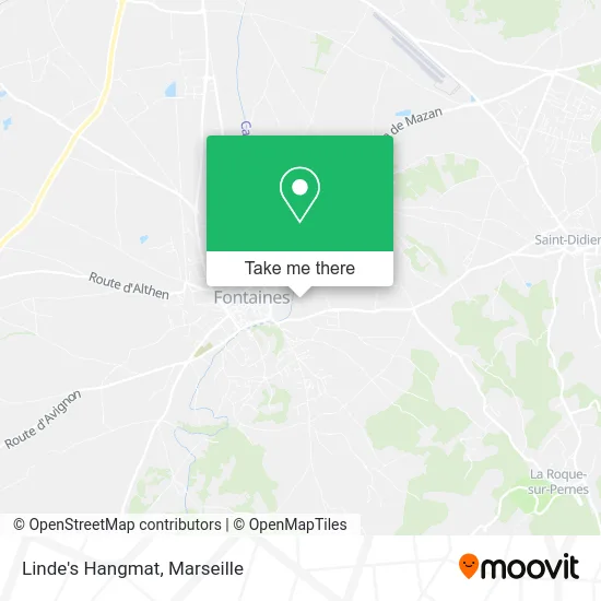 Linde's Hangmat map