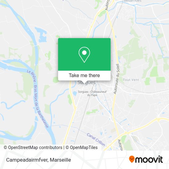 Campeadairmfver map