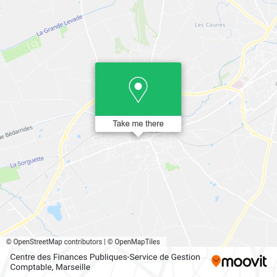 Centre des Finances Publiques-Service de Gestion Comptable map