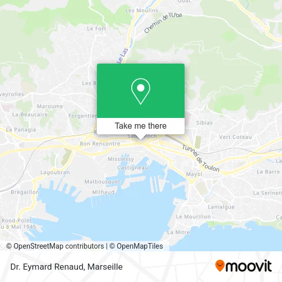 Dr. Eymard Renaud map
